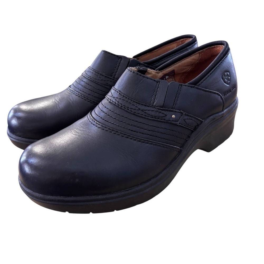 Ariat Safety Clog - Steel Toe – Black Leather – Women’s Sz 9